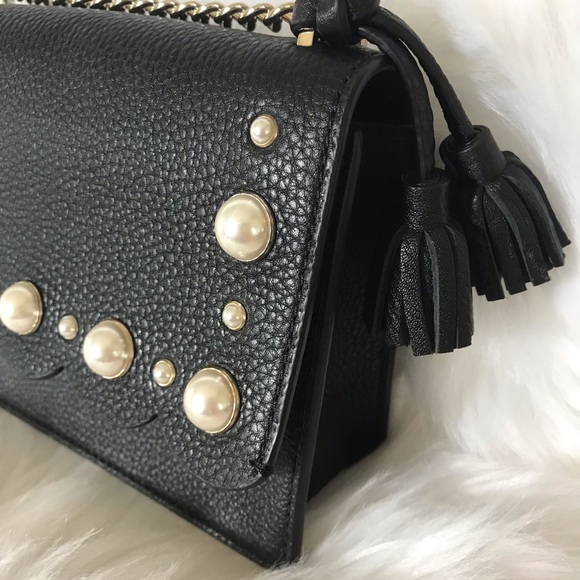 Hayes Street pearl hazel black kate spade crossbod - Picture 4 of 6